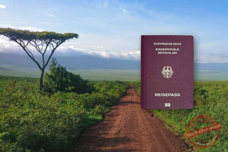 Reisepass Tanzania