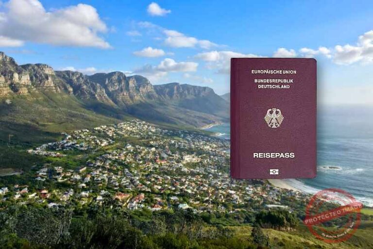 Reisepass Südafrika